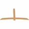 Ekena Millwork Bellingham Timber Gable Bracket, Western Red Cedar, 84"W x 49"H x 1 1/2"D x 5 1/2"F, 14/12 Pitch GBW084X49X0206BEL00SWR - alternate 5